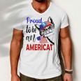 Proud To Be An Americat 807 Shirt Men V-Neck Tshirt