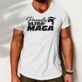 Proudly Ultra Maga Decallets Go Brandontrump Was Rightmandate Freedom Sticker Men V-Neck Tshirt