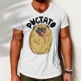 Pugtato Pug Potato Dog Lovers Costume Funny Meme Gifts Men V-Neck Tshirt