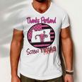 Thanks Portland Screw Texas Mind Your Own Uterus Men V-Neck Tshirt