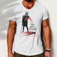 Tis But A Scratch Men V-Neck Tshirt