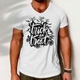 Trick Or Treat Halloween 155 Shirt Men V-Neck Tshirt