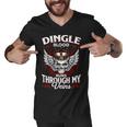 Dingle Blood Runs Through My Veins Name V2 Men V-Neck Tshirt