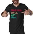 Fabulous Since V5 Men V-Neck Tshirt