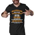 Father Grandpa I Get My Attitude From My Freakin Awesome Grandpa 159 Family Dad Men V-Neck Tshirt