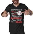 Favorite Baseball Player Calls Me Dad V3 Men V-Neck Tshirt