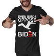 Funny Even Birds Oppose Biden Men V-Neck Tshirt