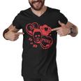 Funny Horror Valentines Day Men V-Neck Tshirt