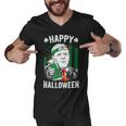 Funny Leprechaun Biden Happy Halloween For St Patricks Day Men V-Neck Tshirt