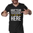 Have No Fear Groover Is Here Name Men V-Neck Tshirt