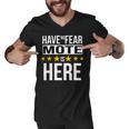 Have No Fear Mote Is Here Name Men V-Neck Tshirt