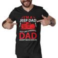 Im Ajeep Dad Men V-Neck Tshirt