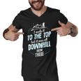 Made It To The Top All Downhill From There 107 Trending Shirt Men V-Neck Tshirt