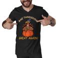 Make Thanksgiving Great Again Funny 1 Shirt Men V-Neck Tshirt