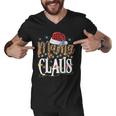 Mama Nana Claus Christmas Pajamas 505 Shirt Men V-Neck Tshirt