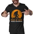 Market Trendz Bigfoot Hide And Seek Champion 405 Trending Shirt Men V-Neck Tshirt