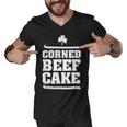 Mens Corned Beefcake Funny St Patricks Day 551 Trending Shirt Men V-Neck Tshirt