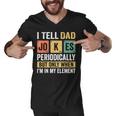 Mens Daddy I Tell Dad Jokes Periodically Fathers Day Men V-Neck Tshirt