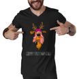 Merry Ugly Dog - Mas Men V-Neck Tshirt