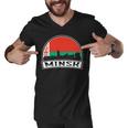 Minsk 754 Trending Shirt Men V-Neck Tshirt