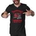 Monster Trucks Are My Jam Men V-Neck Tshirt