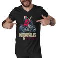 Motorcycles Mascara Excellent Dreaming 466 Shirt Men V-Neck Tshirt