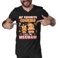 My Favorite Cookies Call Me Meemaw 882 Shirt Men V-Neck Tshirt