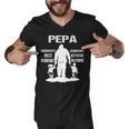 Pepa Grandpa Gift Pepa Best Friend Best Partner In Crime Men V-Neck Tshirt