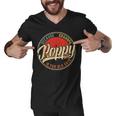 Poppy Because Grandpa Is For Old Guys V2 Men V-Neck Tshirt