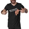 Reflexology Massage Therapist Reflexology Healing Soles Men V-Neck Tshirt