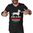 This Is My Christmas Pajama 875 Shirt Men V-Neck Tshirt