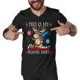 This Is My Christmas Pajama Jewish 545 Shirt Men V-Neck Tshirt