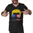 Ultra Maga Usa Maga Make America Great Again Men V-Neck Tshirt