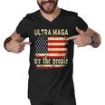 Ultra Maga We The People Vintage Men V-Neck Tshirt