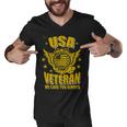 Veteran Veterans Day Usa Veteran We Care You Always 637 Navy Soldier Army Military Men V-Neck Tshirt