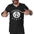 Virginia Beach Commonwealth Of Virginia Men V-Neck Tshirt