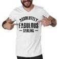 Absolutely Fabulous Darling Men V-Neck Tshirt