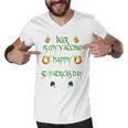 Beer Is My Vaccine Funny St Patricks 608 Shirt Men V-Neck Tshirt