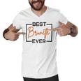 Best Brunette Ever Brunette Brownie Men V-Neck Tshirt