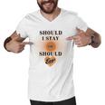 Best Seller Should I Stay Or Should Eggo Merchandise Men V-Neck Tshirt