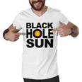 Black Hole Sun Men V-Neck Tshirt