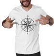 Compass Men V-Neck Tshirt