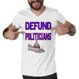 Defund Politicians Men V-Neck Tshirt