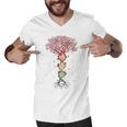 Dna Tree Life Funny Men V-Neck Tshirt