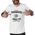 Dunmore Hose Company Vintage Brandon Vermont Men V-Neck Tshirt
