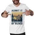 Funny Camping Admit It You Taste My 57 Shirt Men V-Neck Tshirt