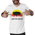 Funny Camping I Hate Pulling Out Retro 43 Shirt Men V-Neck Tshirt