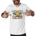 Happy Camper V2 Men V-Neck Tshirt