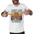 I Dont Like Morning People Or Mornings Or People Men V-Neck Tshirt