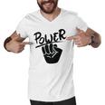 Juneteenth Black Power Men V-Neck Tshirt